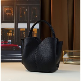 3-Color Tote Bags - Stylish Black, Orange & Beige Handbags with Golden-Tone Hardware, Perfect for Business, Commuting & Casual Outings, Versatile Carryall | Minimalist Design | Textured Finish